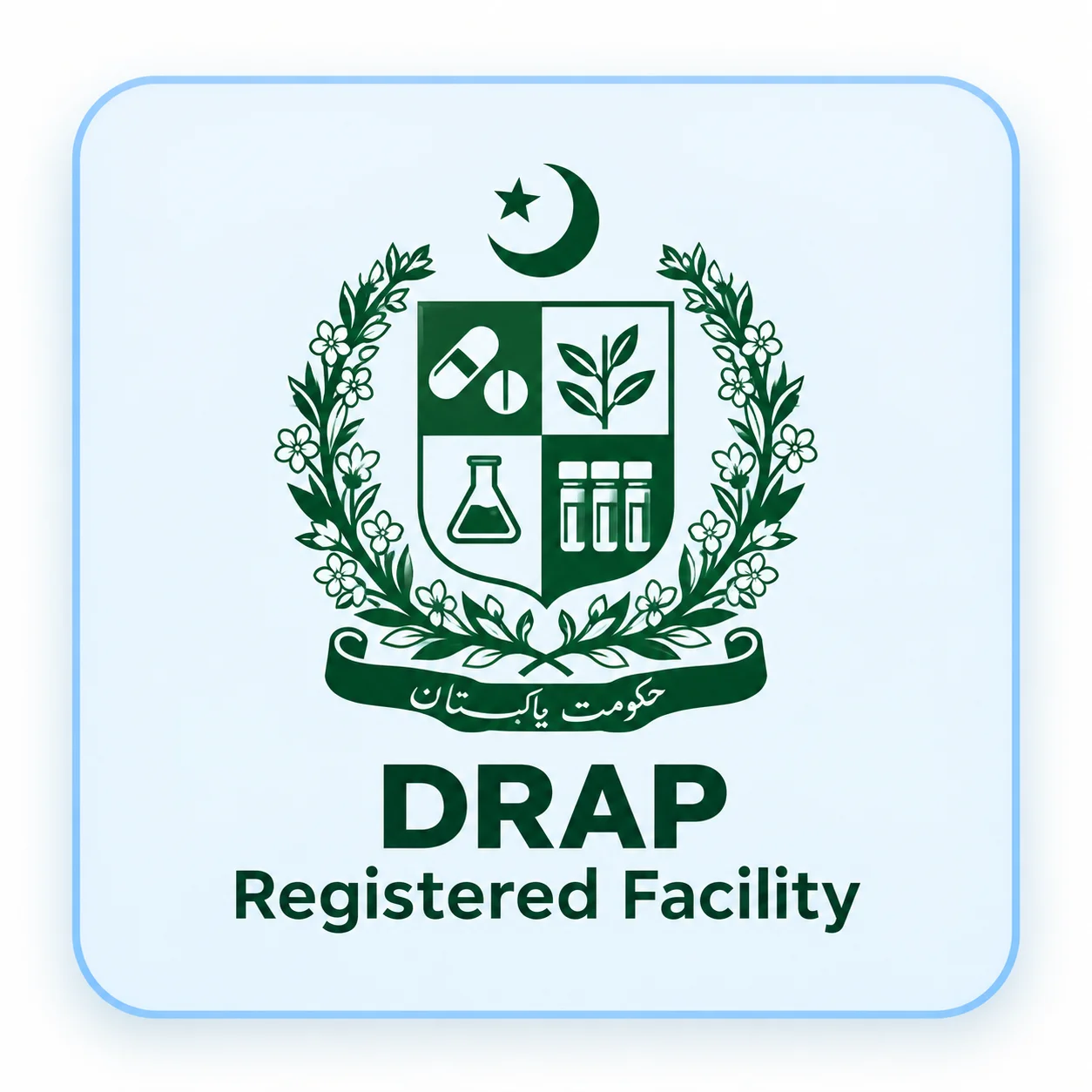 DRAP Registered Official Seal
